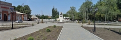 Харцызск, Памятник Чехову, Современные, Любительские, Панорамные