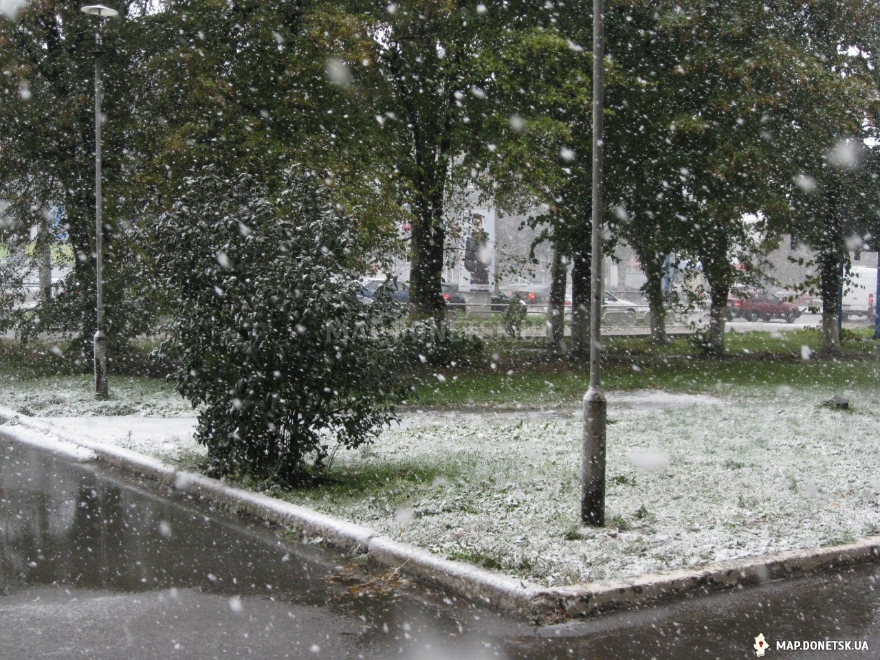 Снег в октябре, 2013 год, Современные, Профессиональные, Осень, День, Снег, Цветные