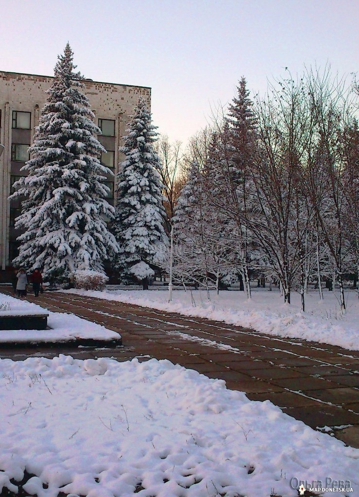 Горловка, 2015 год, Современные, Профессиональные, Зима, День, Снег, Цветные
