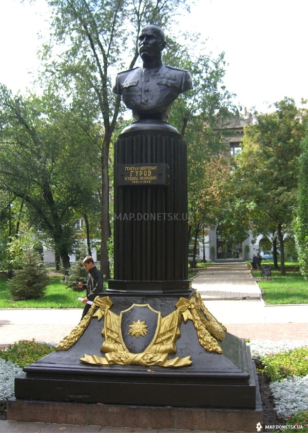 Памятник Гурову , Современные, Достопримечательности, Цветные