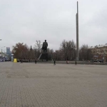 Памятник Ленину на площади Ленина , Современные, Достопримечательности, Цветные
