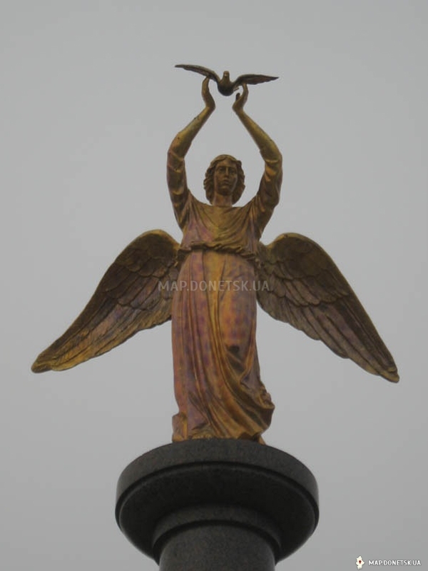Скульптура «Добрый ангел Мира», Современные, Достопримечательности, Цветные