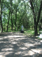 Памятник шахтеру в парке шахты имени Абакумова