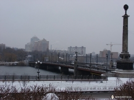 Мост через Кальмиус по проспекту Ильича