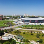 Парковая зона «Донбасс Арены», Современные, Достопримечательности, Цветные