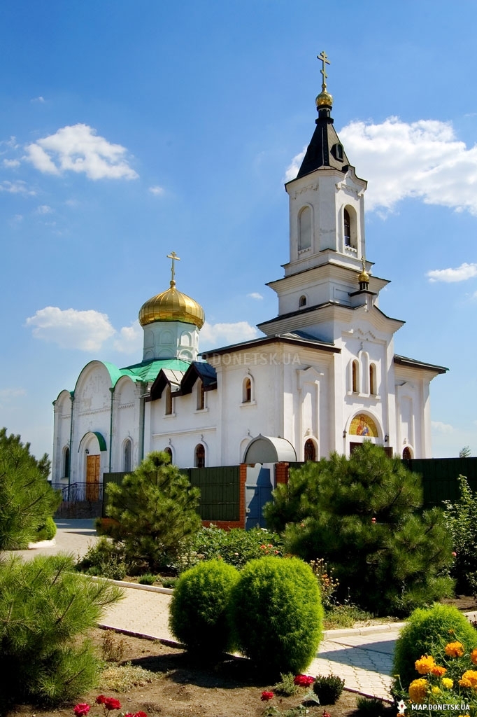 Донецкий Иверский монастырь , Современные, Достопримечательности, Цветные