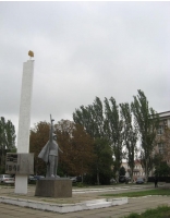 Памятник рабочим металлургического завода Макеевки, погибшим в годы ВОВ