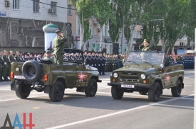 Министр обороны ДНР оценил уровень подготовки к параду Победы на «отлично».