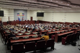 В Народном Совете ДНР состоялась церемония награждения за особый вклад в развитие законодательства.