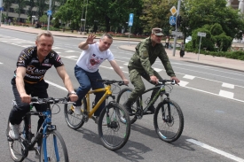 В столице Республики прошли масштабные соревнования по велоспорту.